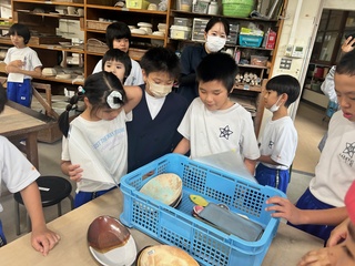 窯業班見学
