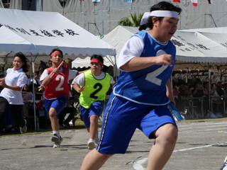 15紅白対抗リレー