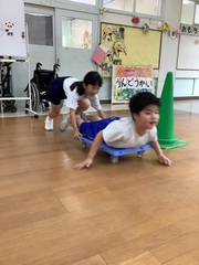 スクーターボードリレー スクーターボードリレー