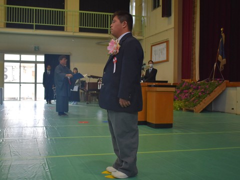 卒業証書授与（徳之島支援教室）