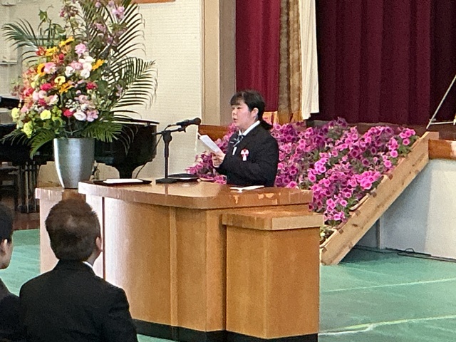 新入生誓いの言葉