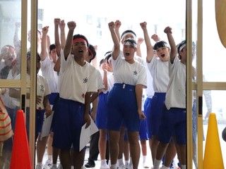 応援団　応援合戦