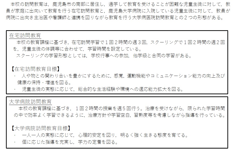 訪問教育紹介